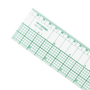 JStading 의상학과 신학기 준비물 미싱 재봉틀 의류부자재, 62. 유니크 인치/센치 그레이딩자, 1개