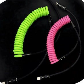 프로덕트피알 초고속 충전 케이블 모든기종_Neon Kuby Charging Cable (2colors)