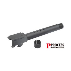 |건스토리| 가더 Steel Threaded Outer Barrel for TM G18C (14mm Negative) GLK-48(BK)