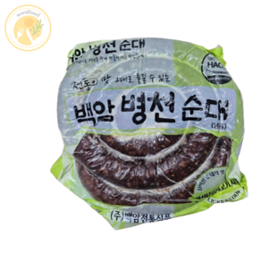 백암 병천순대(전통/토종순대) 냉동, 1개, 2kg