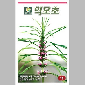 식용 텃밭 채소 키우기 익모초 씨앗 1g, 1개