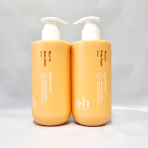 암웨이 g&h 너리쉬 바디워시 400ml X 2개 + KF94마스크 2매