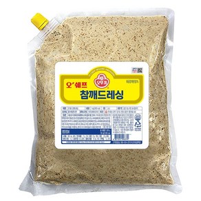 오뚜기 오쉐프 참깨드레싱 1kg, 5개