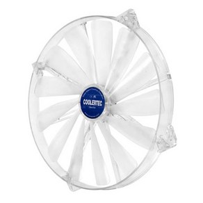 COOLERTEC Silent ICE BLUE LED Fan IB20020DX/200mm 케이스쿨러