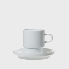 분나 플랫화이트 컵 앤 소서 Flat White Cup & Sauce 150ml 5oz, 1개