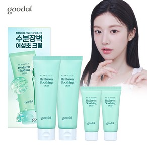 [200ml용량][1+1]구달 어성초히알루론 수딩크림 기획세트 [본품160ml+40ml], fee, 1개