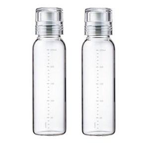 하리오 드레싱 보틀 세트 250ml (펄 그레이), 2개