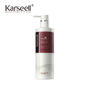 KARSEELL 건조하고 손상된 모발용 부드러운 샴푸 아르간 오일 허브 추출물 보습 500ML, 1개