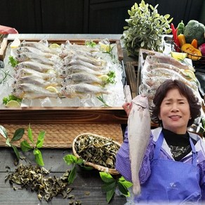 [TV홈쇼핑] 여수 어부수산 저염 참굴비 50미 100미 녹차 침지 저염굴비, 50개, 40~50g