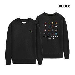 듀클라이 DUC-708 M~4XL 봄/가을 간절기 빅사이즈 남자 자수 맨투맨