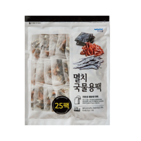 멸치 국물용팩, 15g, 1개