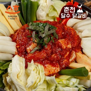 춘천달수닭갈비 양념닭갈비 500g 국내산고춧가루 통넓적다리살 당일제조 춘천직송, 1개