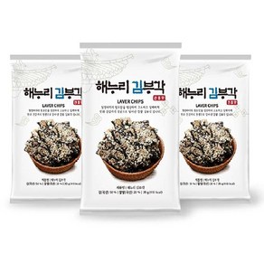 해누리 전통맛 찹쌀 김부각(70gx3봉), 3개, 선택완료, 70g