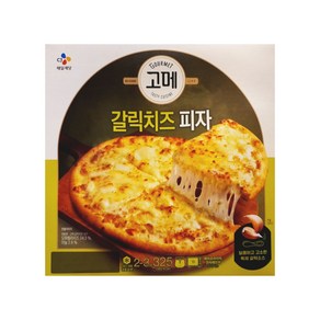 고메 갈릭치즈피자, 3개, 325g