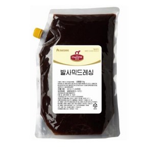 청정원 쉐프원 발사믹 드레싱 2kg, 2개