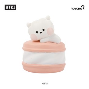 BT21 미니니 방향제 차량용 송풍구 클립 거치 알제이 블랙허니향, 1개