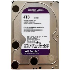 컴퓨터 하드디스크 4TB WD40PURX 4테라 6테라 HDD, 상세 페이지 참고, Westen Digital 3.5인치1TB