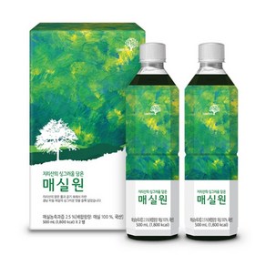 암웨이 지리산의 싱그러움 담은 라임트리 매실원 2병 1L 2개