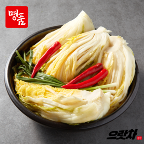 [국내산] 서리풀 명품 배추 백김치 10kg 대용량 업소용 김장 백 김치 10키로, 서리풀 백김치 10kg(아이스박스)