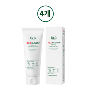 닥터지 레드 블레미쉬 모이스처 클렌징 폼, 150ml, 4개