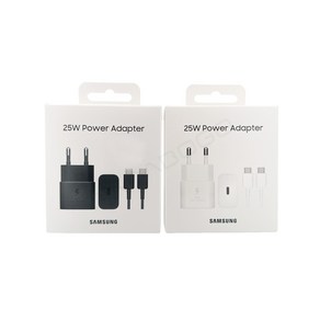 정품 삼성 25W PD C타입 초고속 충전기 USB C to C 케이블 EP-T2510X, EP-T2510X - 화이트, 1개