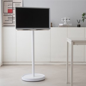 LG 룸앤티비 거치대 스마트 모니터 이동식 삼탠바이미거치대 이젤형 TV스탠드