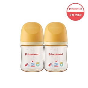 더블하트 모유실감 3세대 트윈팩 PPSU 한글 160ml, 2개