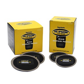 HOPSON 홉슨 타이어패치 바이어스패치 타이어 펑크 수리 빵구 60mm(25개입) 75mm(20개입), 1개, 02. BP-R751(75mm) 20개입