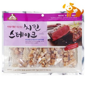 다푼다 뉴트리오 치킨 스테이크 400g/애완견/영양간식, 제품선택, 1개