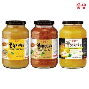 꽃샘 유자차S 1kg *생강차S 1kg *모과차 1kg, 1개, 1개입