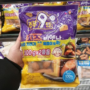 목우촌 주부9단 치즈비엔나 300g x 2개, 일반포장 동절기만