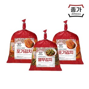 종가 종가집 포기김치 900g*2 + 열무김치 900g, 1개