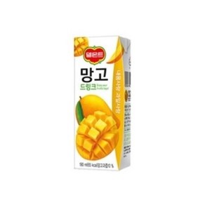 델몬트 드링크 망고 190mlx24팩x2박스, 190ml, 48개