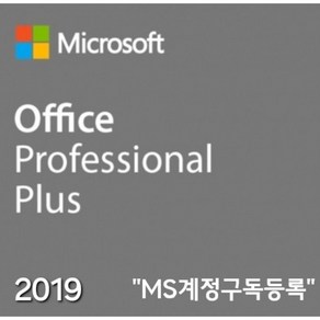 마이크로소프트 오피스 2019 프로플러스 office proplus 2019 영구라이선스 기업용