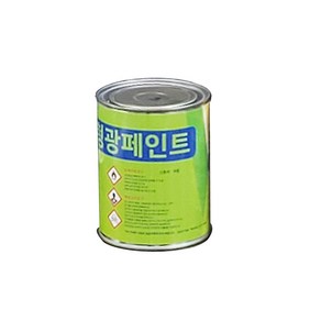 메가 형광페인트 0.1L 목재 철재 벽화 표지 표식 유성 에나멜