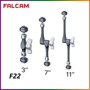 Falcam 매직 암 FALCAM F22 유연한 더블 헤드 퀵 릴리스 매직 암 DSLR 카메라 LED 조명용 11 인치 7 인치 3 인치 키트, 1) 3 inch, 한개옵션1