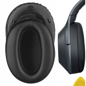 국내배송 Sony WH1000XM2 MDR-1000X 이어 패드 쿠션 커버 스펀지 귀마개 1쌍, 1개