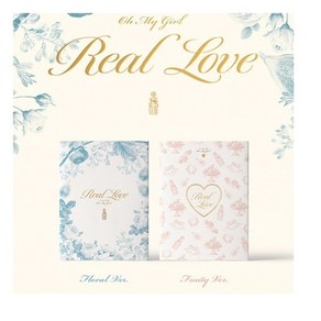 오마이걸 정규 2집 앨범 리얼 러브 REAL LOVE OH MY GIRL [버전선택], 랜덤버전, 지관통에 담은 랜덤 포스터 1종