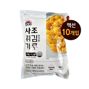 맥선 튀김가루 1kg X 10개입 (1박스), 10개