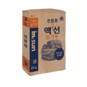 사조동아원 맥선 전립분 20kg 제빵 제과 통밀, 1개