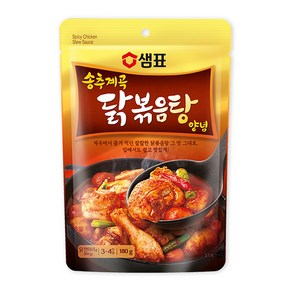 샘표 별미여행 송추계곡 닭볶음탕 양념, 180g, 12개