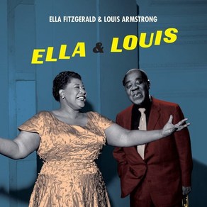 [LP] Ella Fitzgerald / Louis Armstrong (엘라 피츠제럴드 / 루이 암스트롱) - Ella & Louis [레드 컬러 LP]