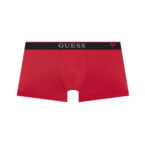 게스 GUESS UNDERWEAR 포인트로고 라인 드로즈 - 레드