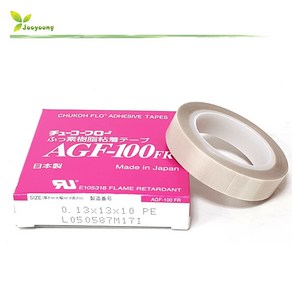 쥬코 AGF-100FR 내열테프론 테이프 0.13x13mm, 1개