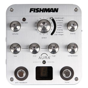 Fishman Aua Spectum DI 어쿠스틱 프리앰프, 1개