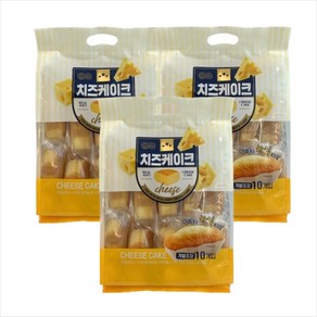 키즈웰 치즈케이크, 3개, 250g