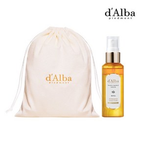 d'Alba] 로얄 화이트트러플 세럼(60ml)+화이트벨벳파우치, 1개, 60ml