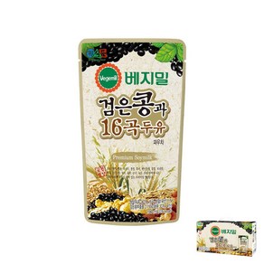 정식품) 베지밀 검은콩16곡두유 파우치 190ml, 60개