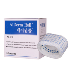 에이덤롤 AIDem Roll 방수밴드 파우더 프리 5x10cm 10x10cm @규격선택@, 1개