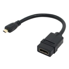 엠비에프 HDMI F to MICRO HDMI M 15CM 젠더 MBF-HFMICM-15CM